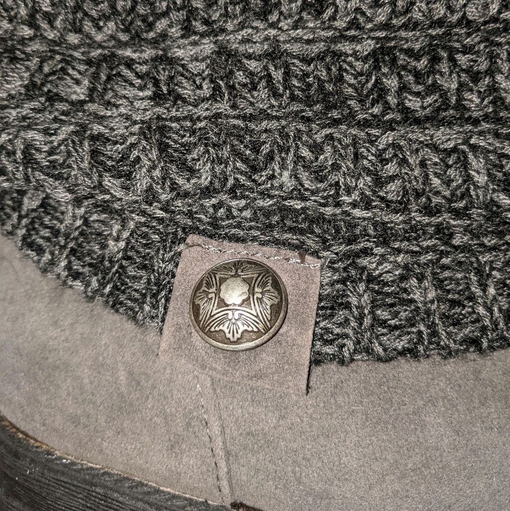 Muk Luks Gray Boots Size 10 - Picture 3 of 7